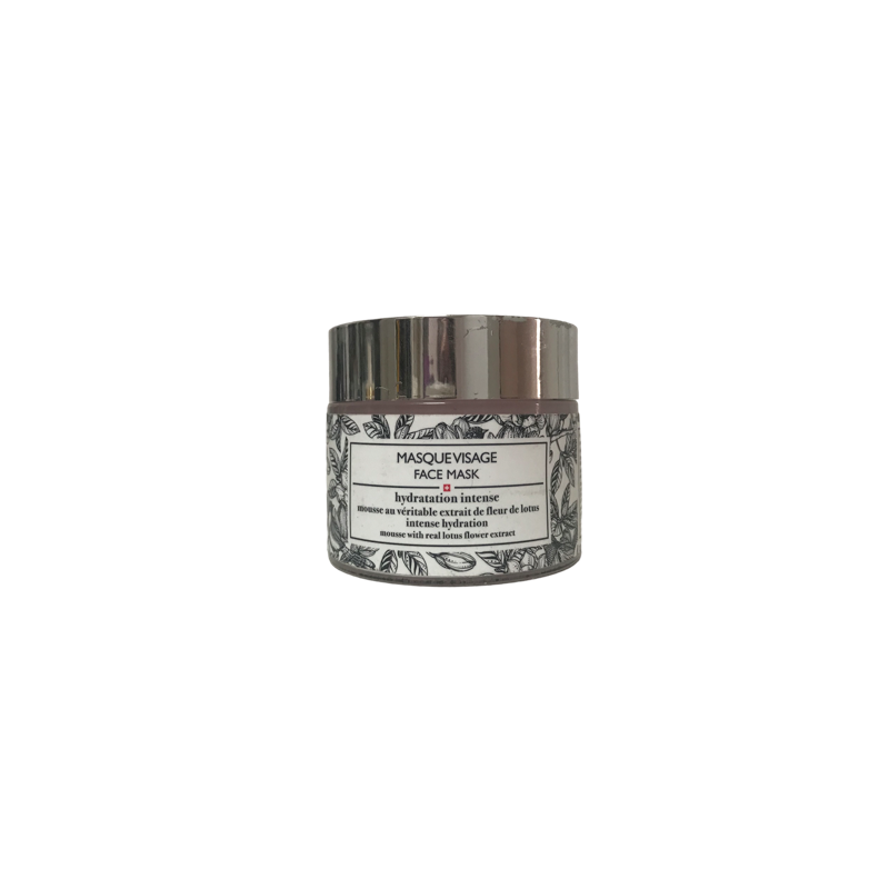 Masque visage mousse hydratation intense