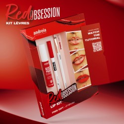 Coffret Red Obsession Lip kit