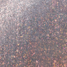 Cat Eye effet - MC1 Paillettes argentées, reflets roses