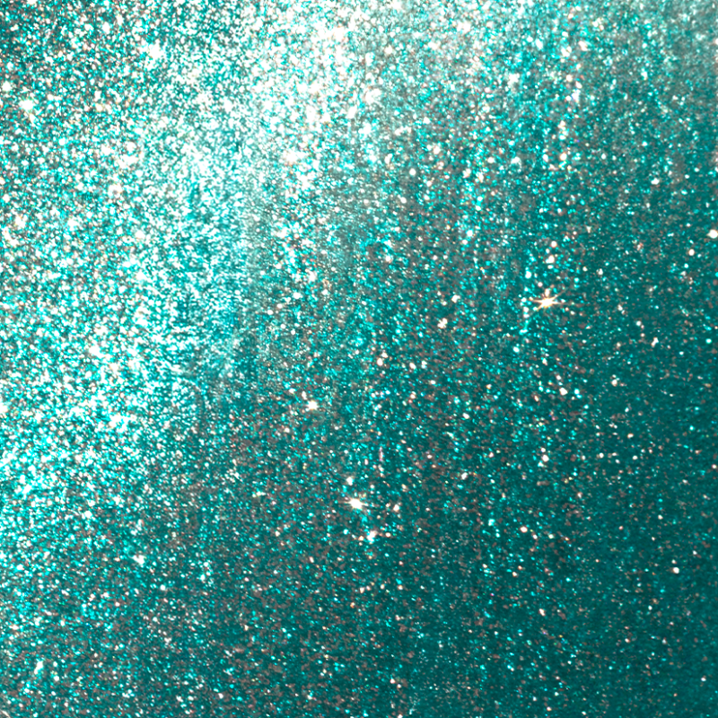 Cat Eye effet - MC6 Paillettes bleu pétrole, reflets bleu pétrole