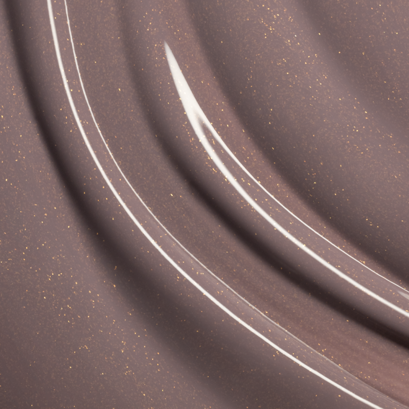 T42 Taupe avec paillettes doré