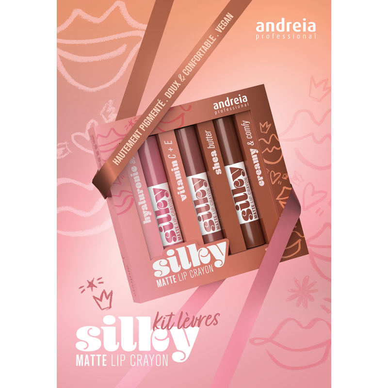 Coffret Silky Matte Lip Crayon Set