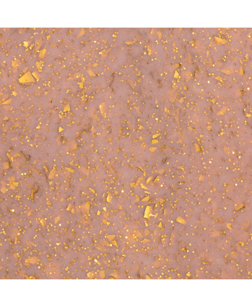 Gel polish "Best of" - SP3 - Nude aux Flakes Dorés